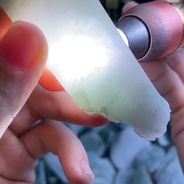 翡翠裸石纯天然翡翠