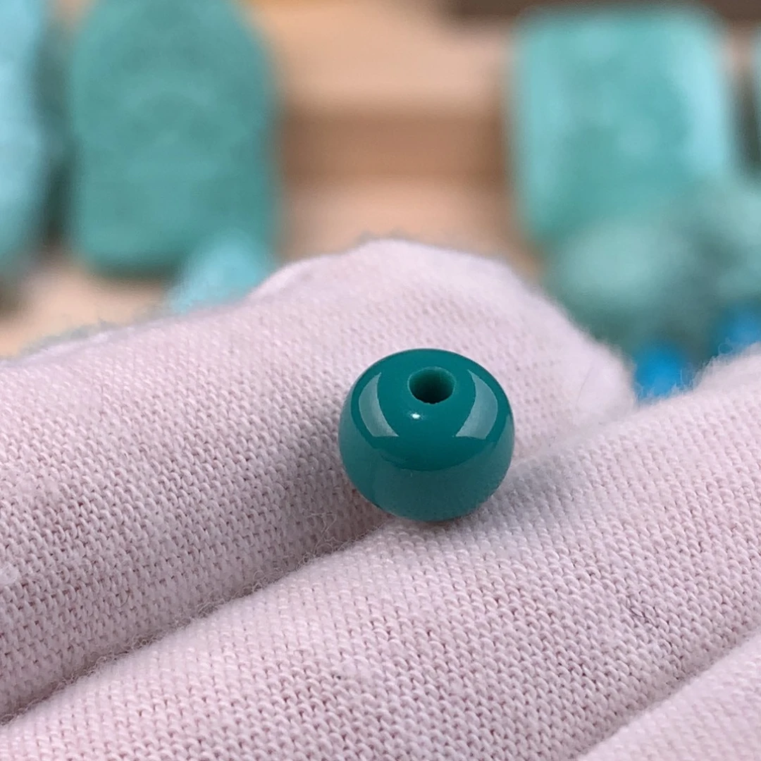 绿松石未镶嵌老型卡7.8