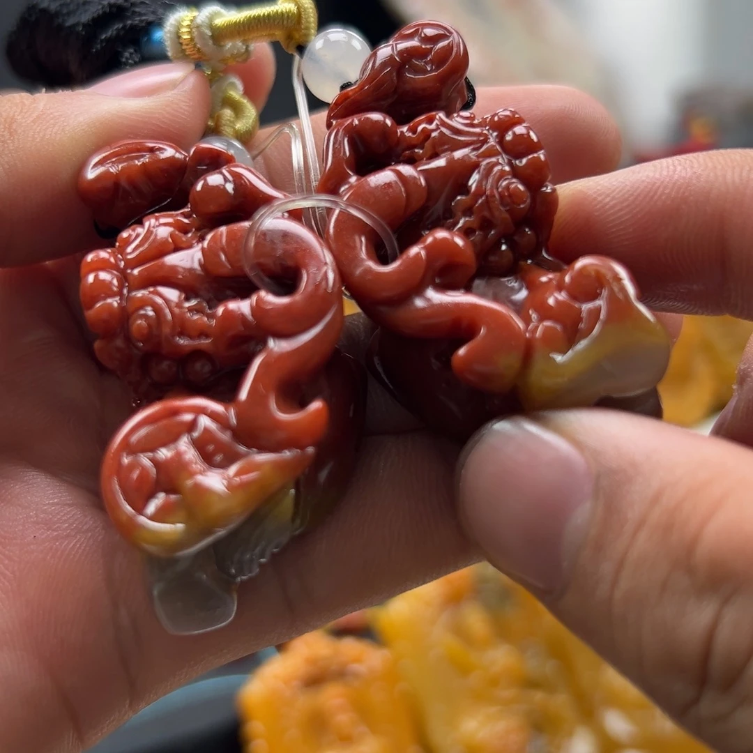 石英质玉（黄龙玉）未镶嵌多选发其一