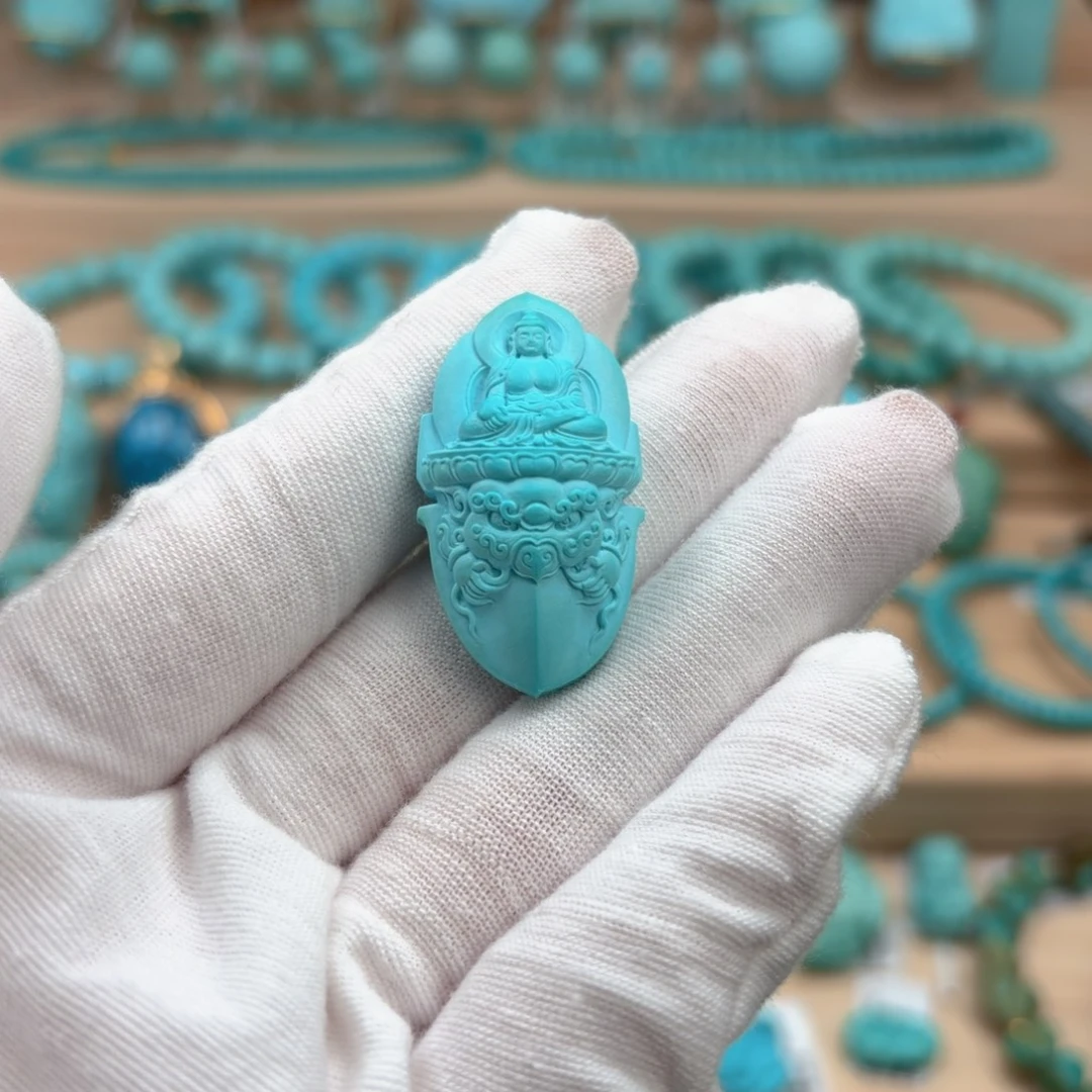 绿松石未镶嵌珠宝奇石