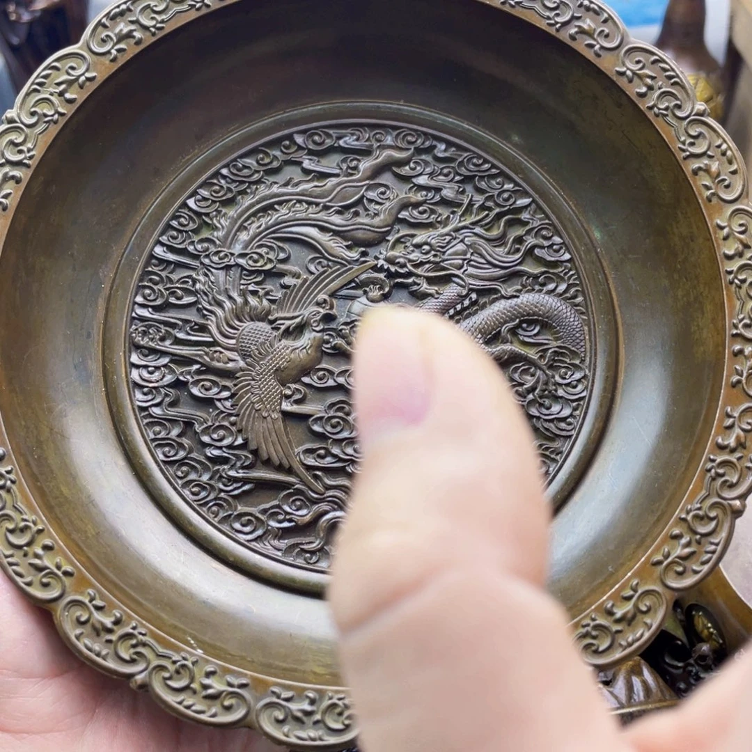 铜器工艺品办公室摆件