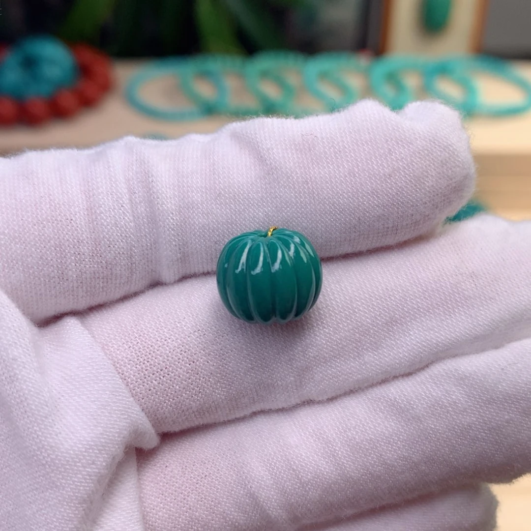 绿松石瓜珠未镶嵌