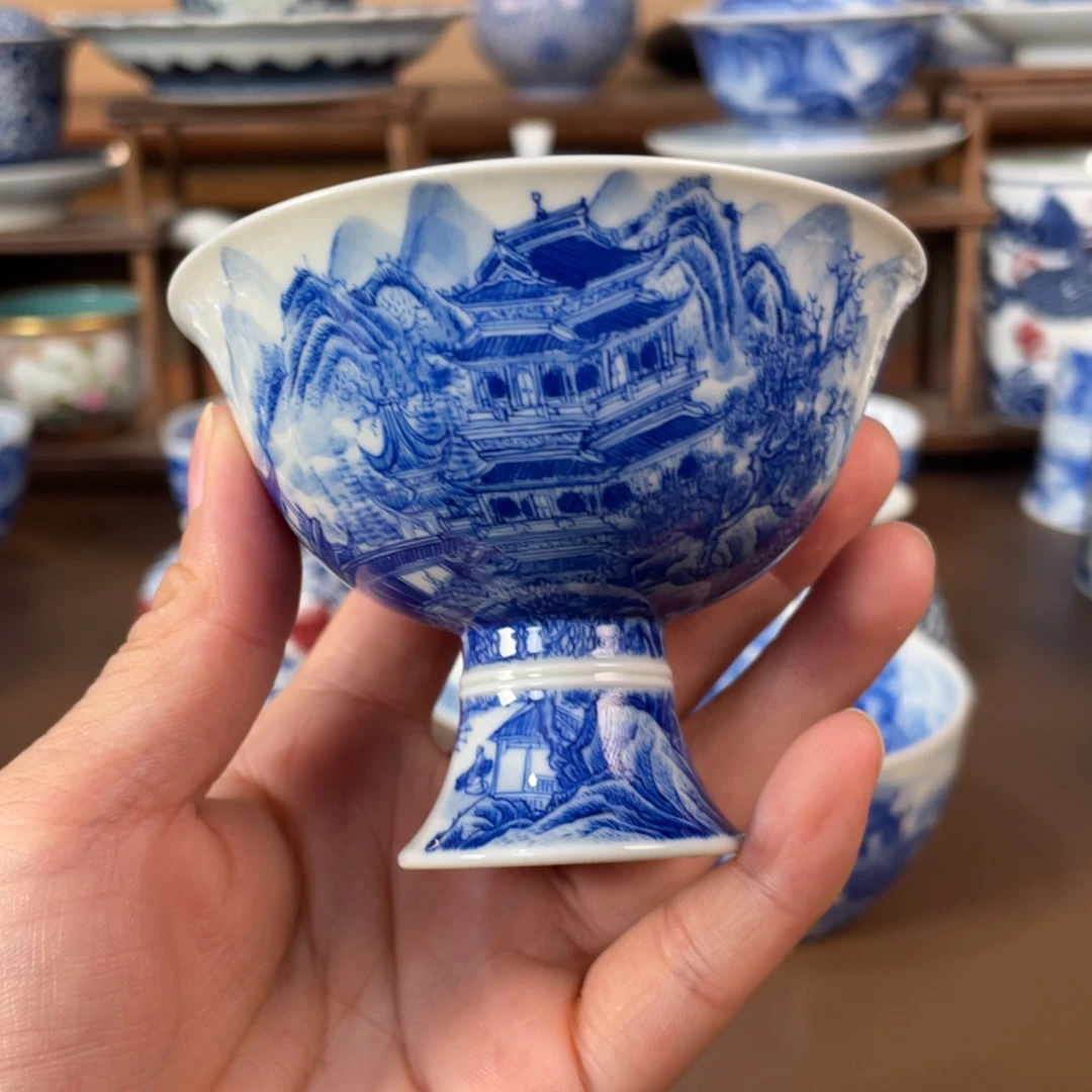 景德镇陶瓷手工手绘