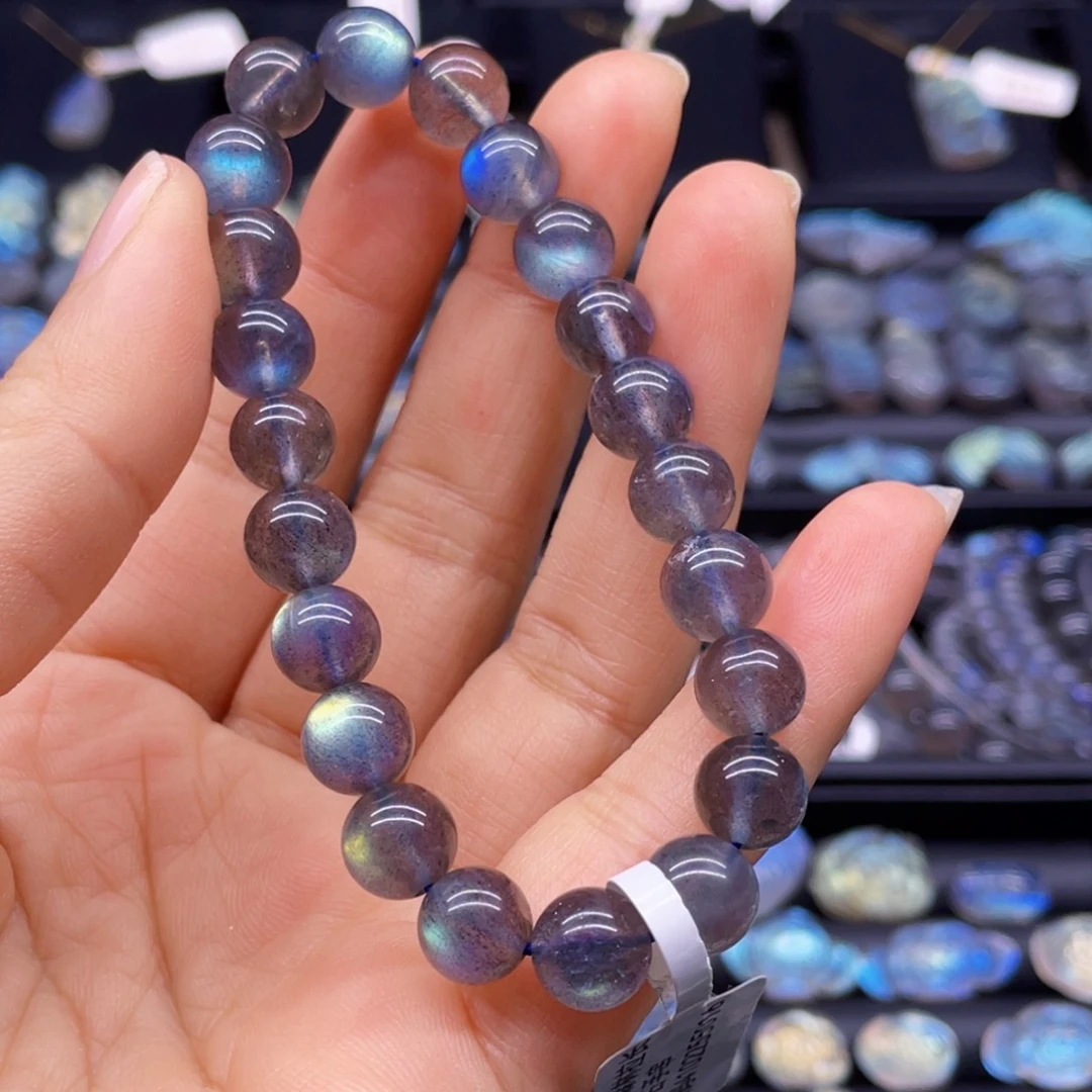 长石手串未镶嵌红****驴8.7左右