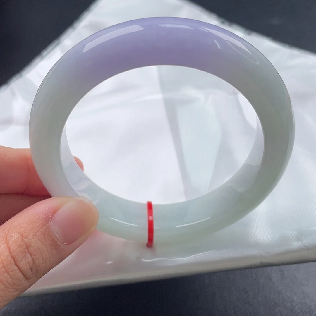 翡翠未镶嵌手镯5657正圈