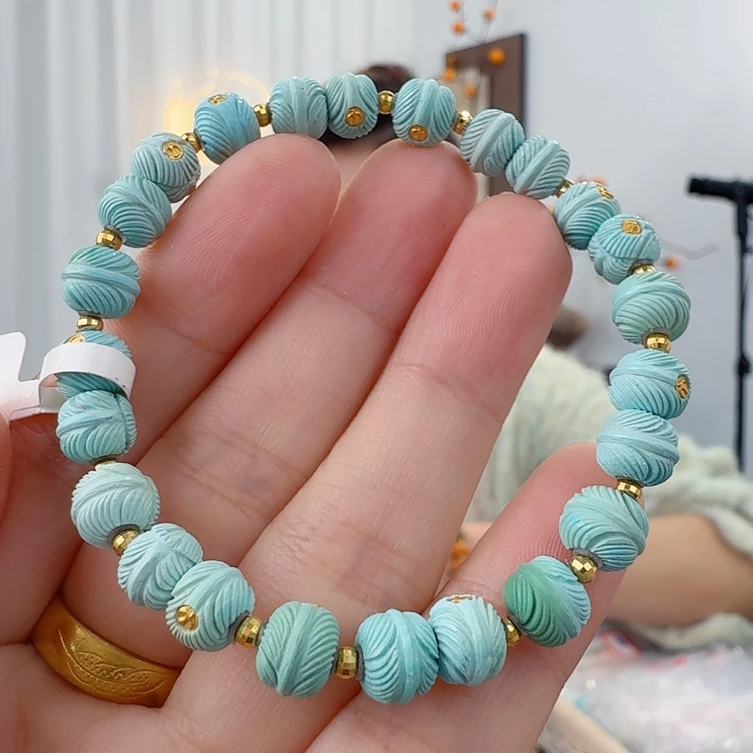 绿松石未镶嵌珠宝半成品