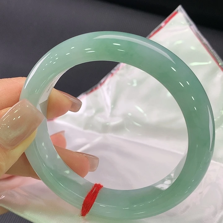 未镶嵌手镯翡翠正圈57