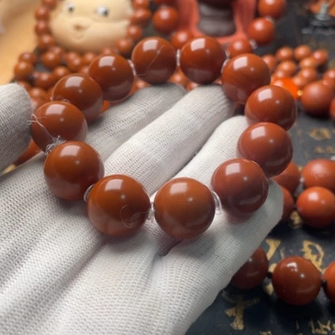 苍***狼橄榄核手串/手链橄榄1.85