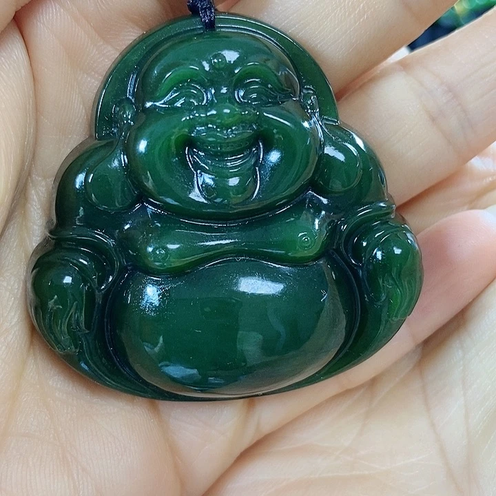 和田玉未镶嵌吊坠(不含链)