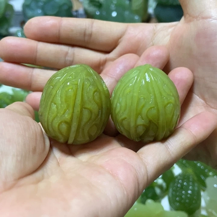 【闪购商品】未镶嵌蛇纹石玉把件