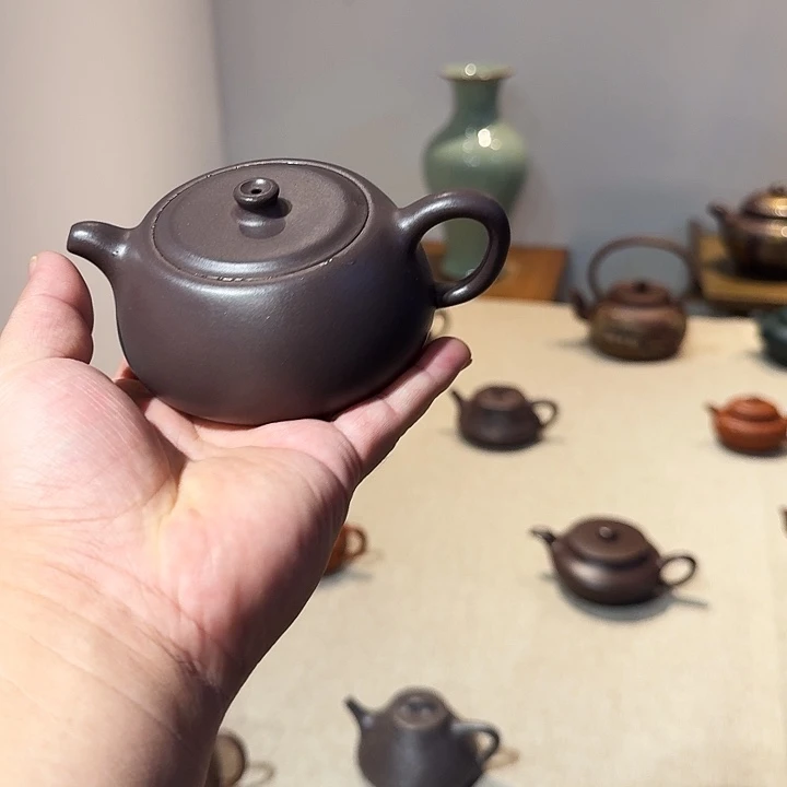 南***逍紫砂茶壶井栏壶180cc