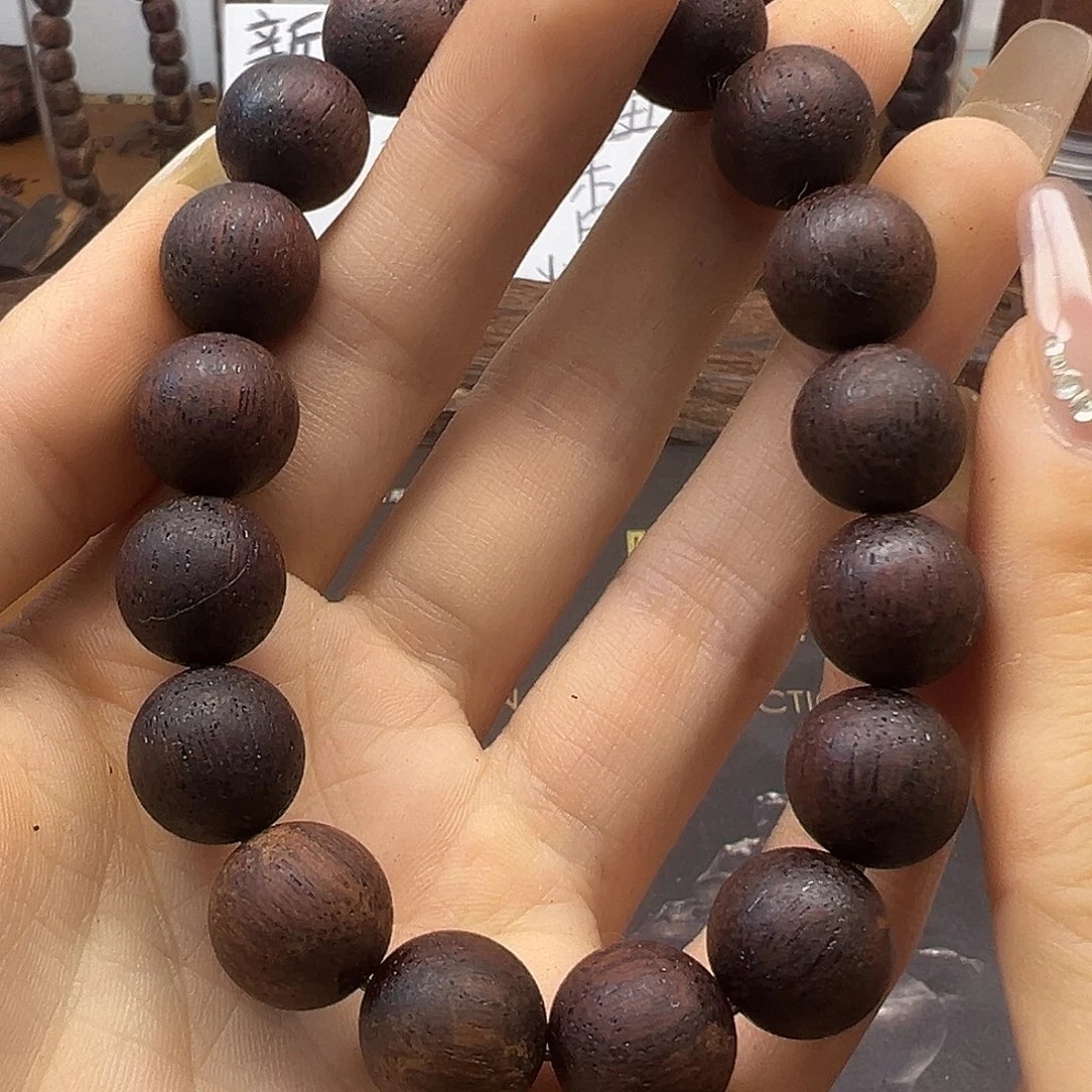 降真香缅甸小叶降真香圆珠1.2红油