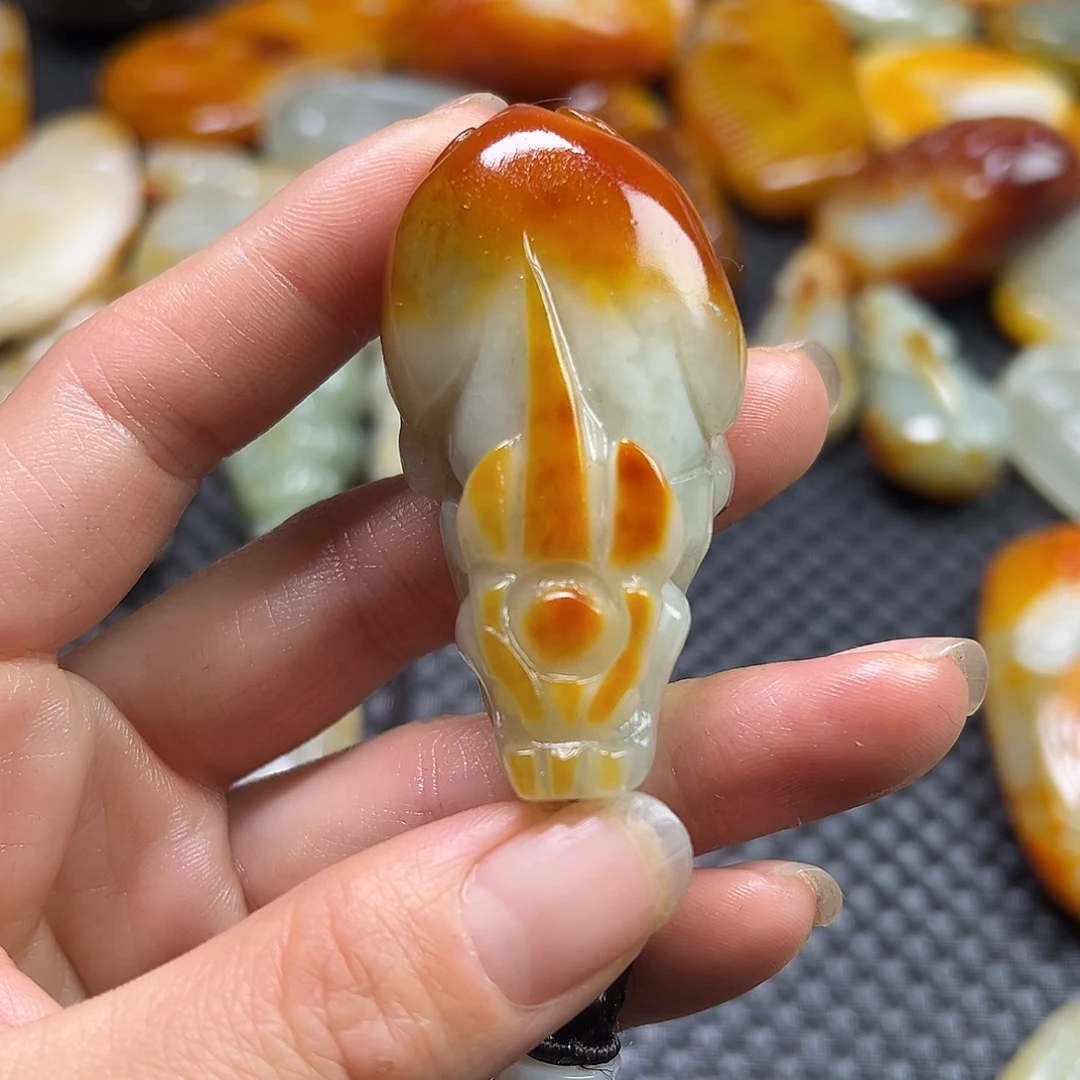 和田玉把件未镶嵌