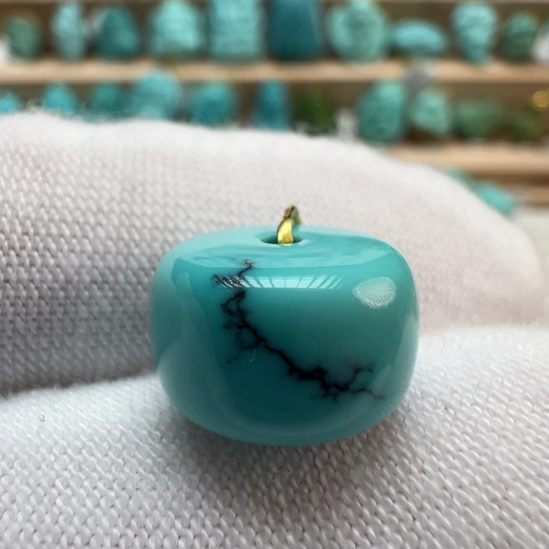 绿松石未镶嵌配饰11.5*7.1