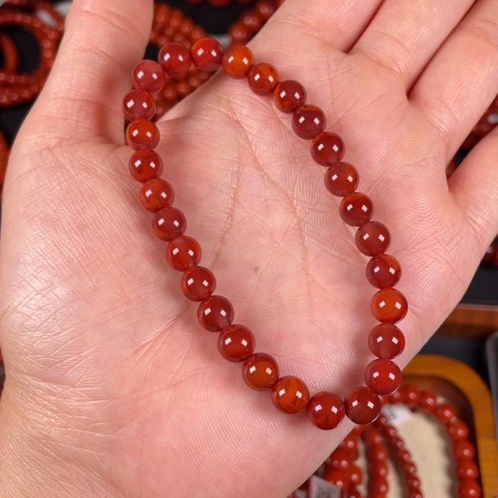 未镶嵌手链南红玛瑙.*子