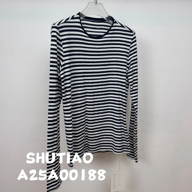 【SHUTIAO】2024秋冬：新款小众设计款T恤A25A00188