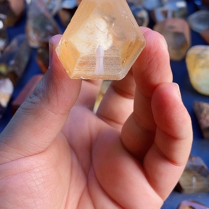 珠宝半成品水晶未镶嵌