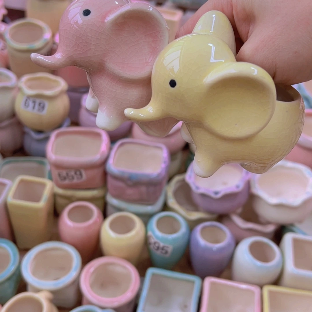 陶瓷花盆当场凑满12包邮