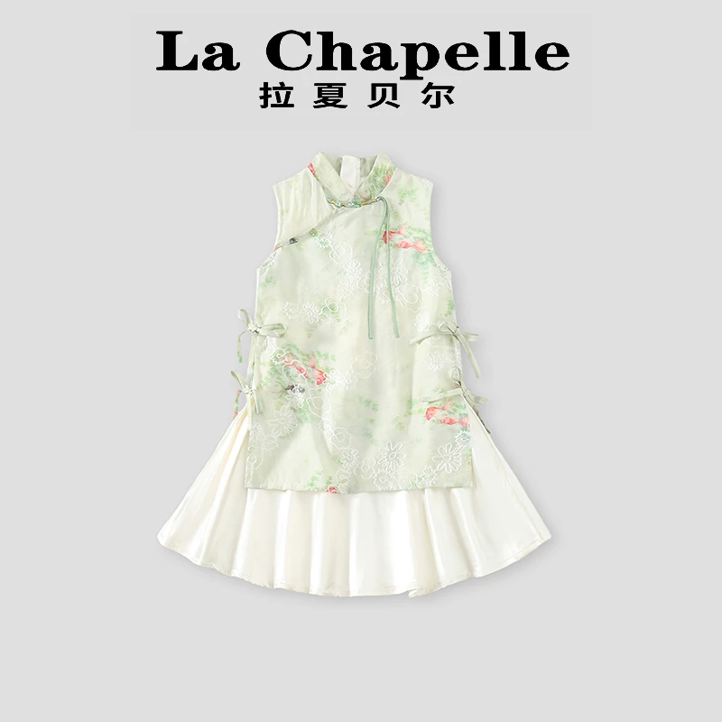 La Chapelle【拉夏贝尔】夏季时尚新中式儿童汉服连衣裙LD702