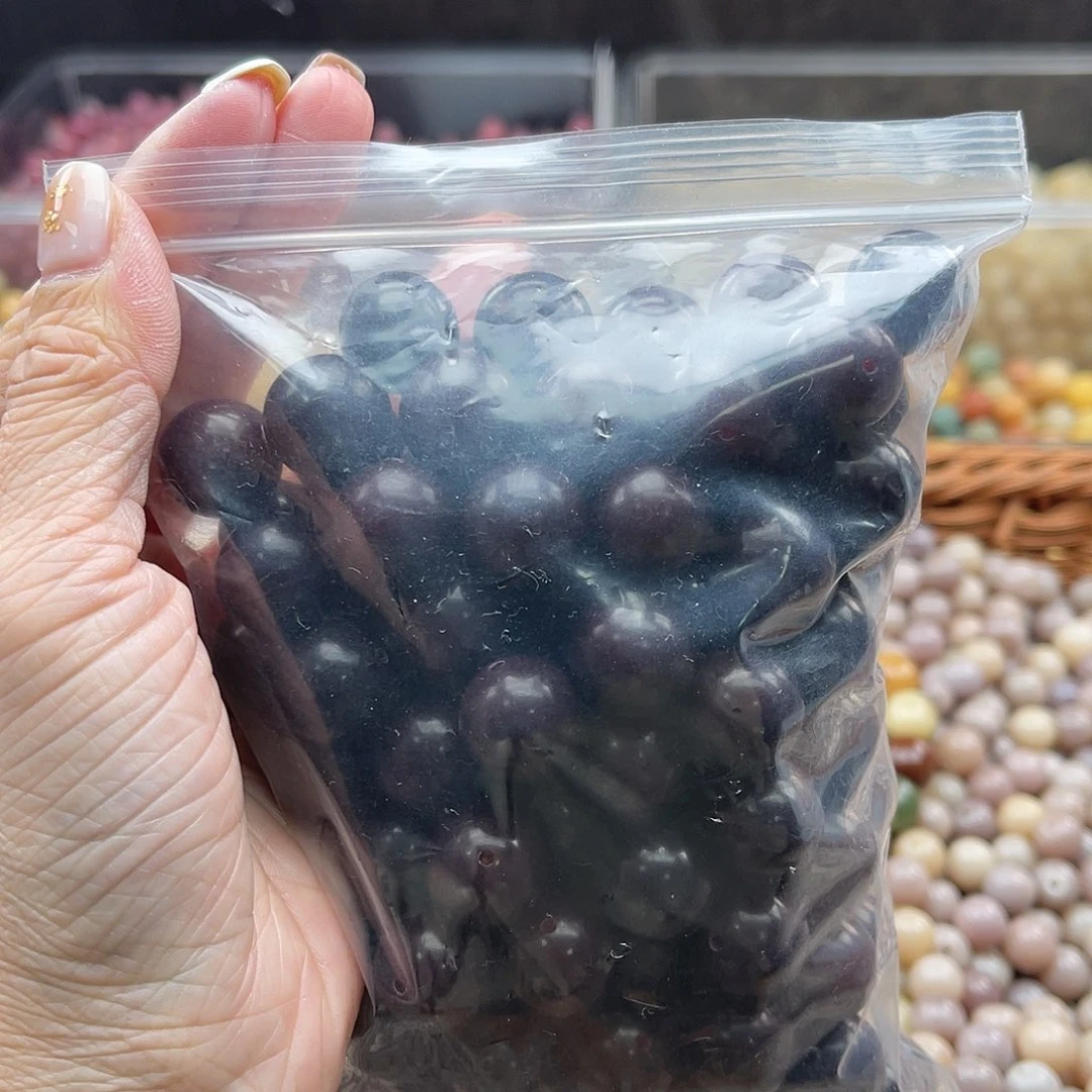 白玉菩提吊坠A/14mm/80颗锅底