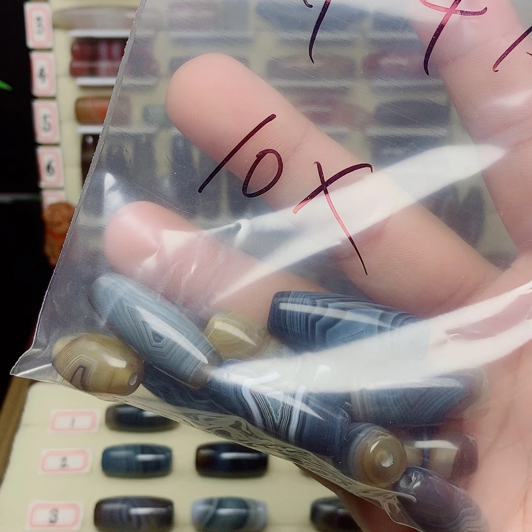 养***？玛瑙/玉髓合金颈饰