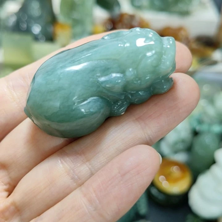 岫玉未镶嵌车挂挂坠两用