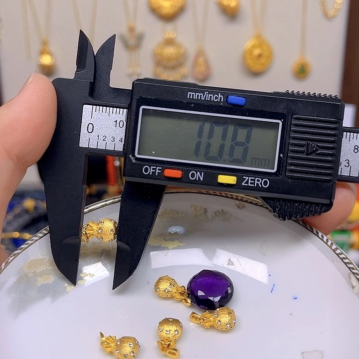 紫晶颈饰银S925镶嵌紫晶925镶嵌3