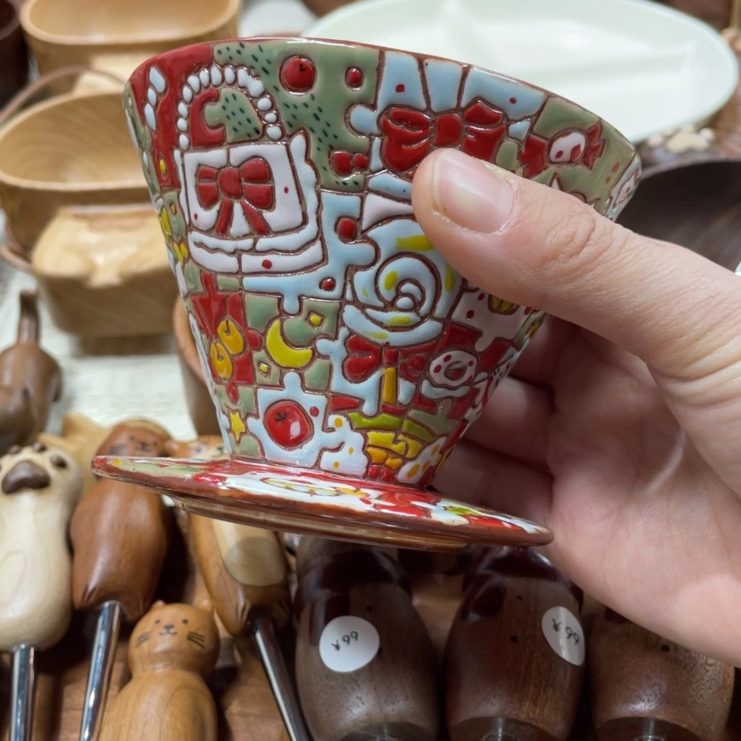 杯丢*景德镇手工陶瓷杯