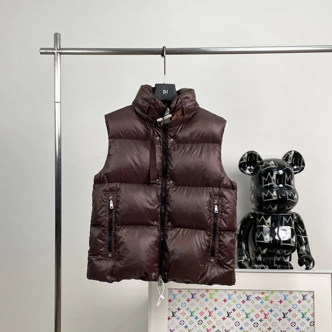 99新 MONCLER 3987/GENIUS x 1017 ALYX 9SM 宽松立领羽绒马甲