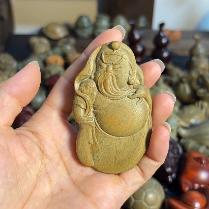 把件小叶紫檀两个一对
