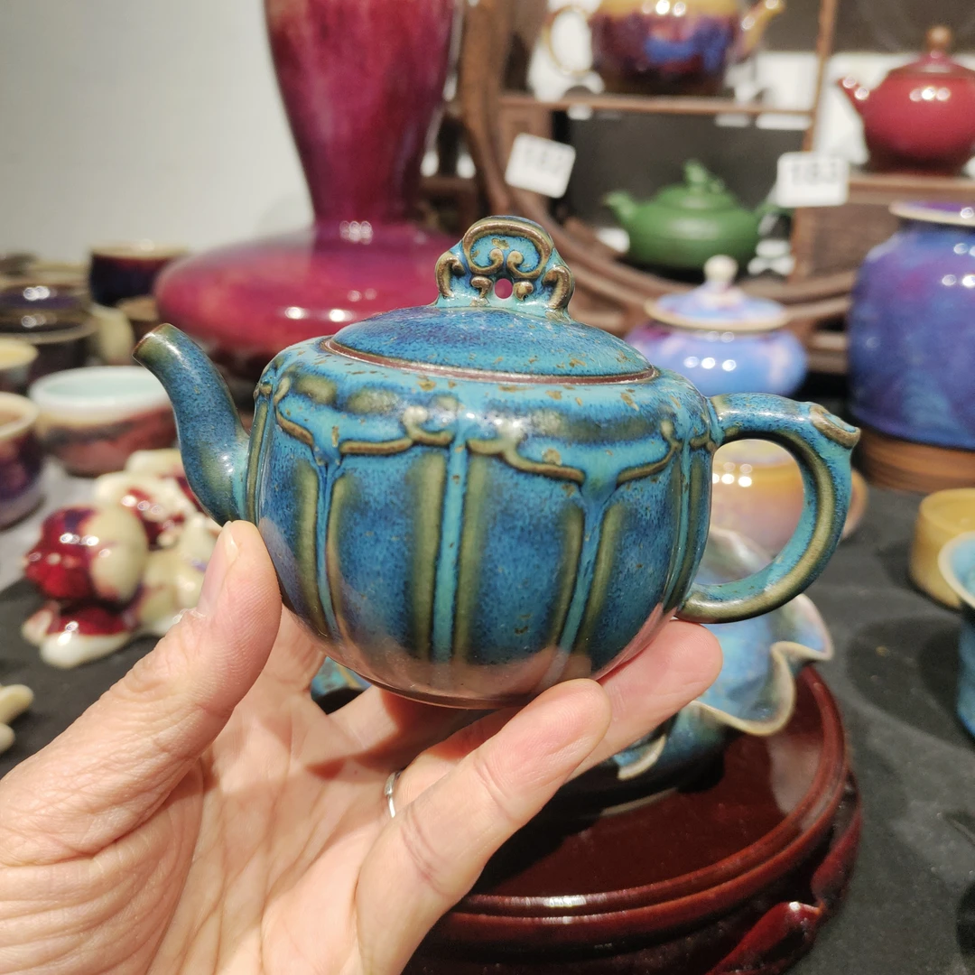 中国神垕钧瓷手工壶