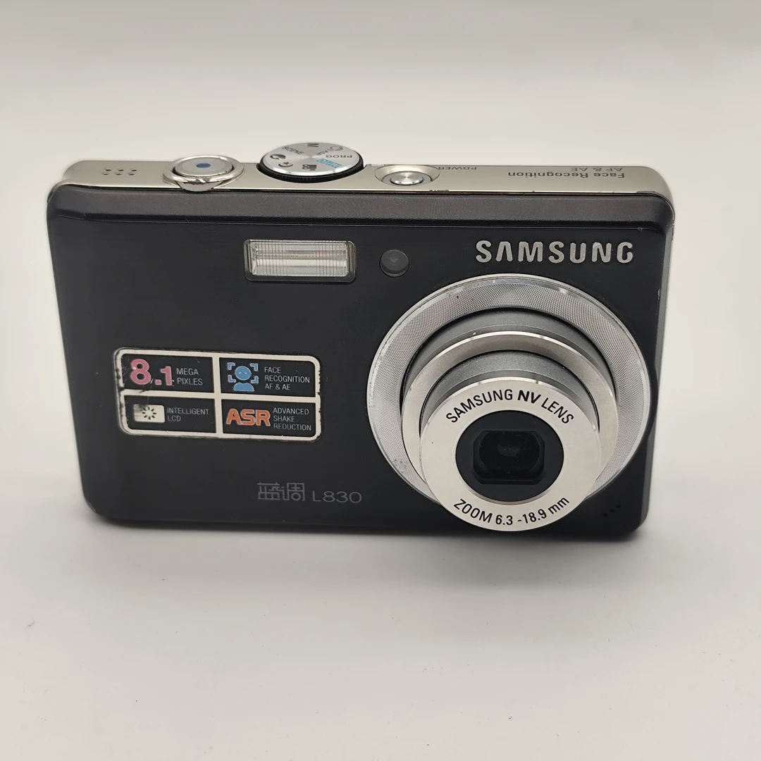 9新 Samsung/三星 三星l830 复古ccd相机 800w画质 清透冷白质感