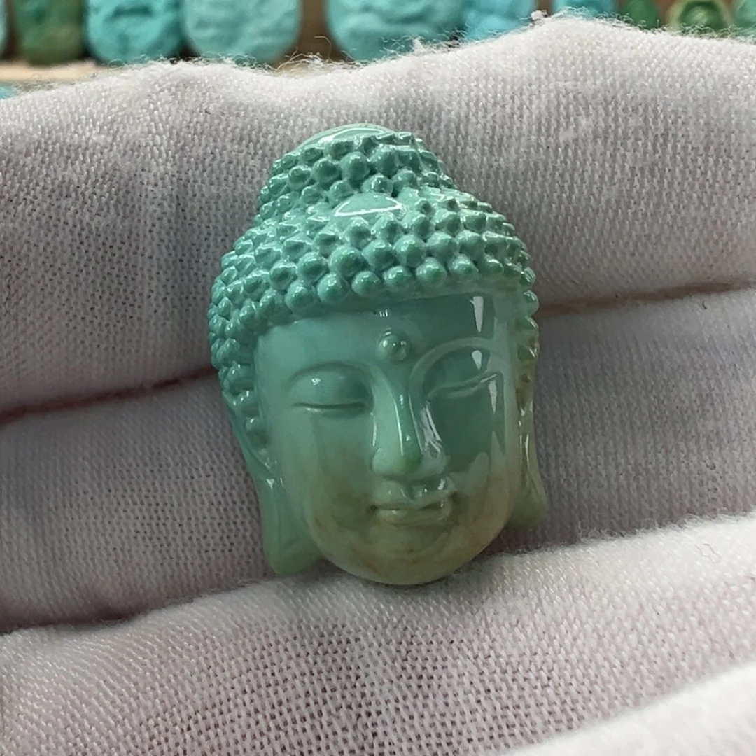 未镶嵌绿松石大日如来18.2mm