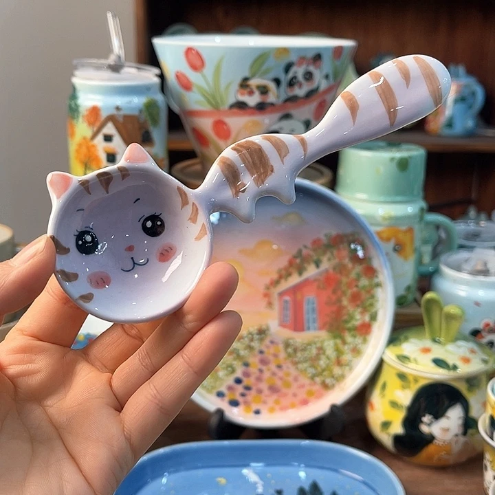 陶景德镇釉下手绘陶瓷