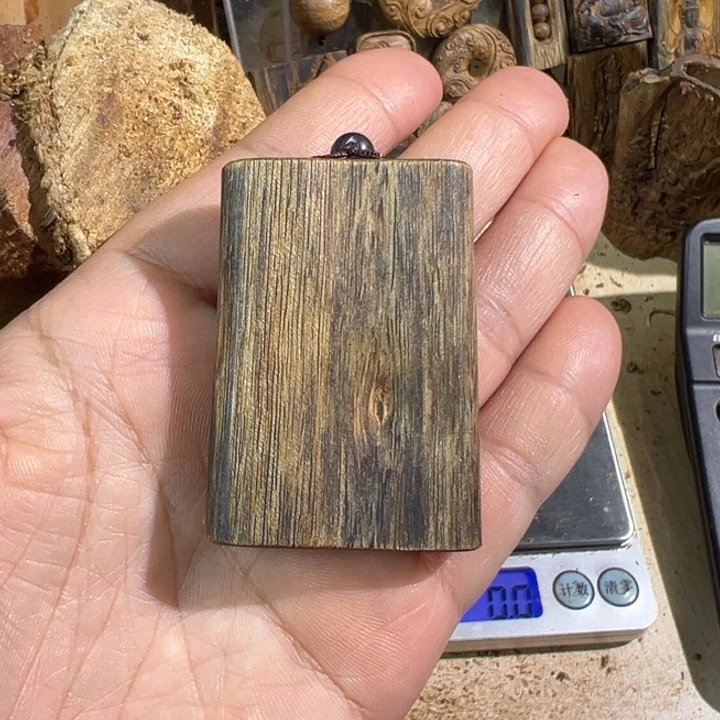 沉香吊坠白棋楠沉香吊坠10.8克