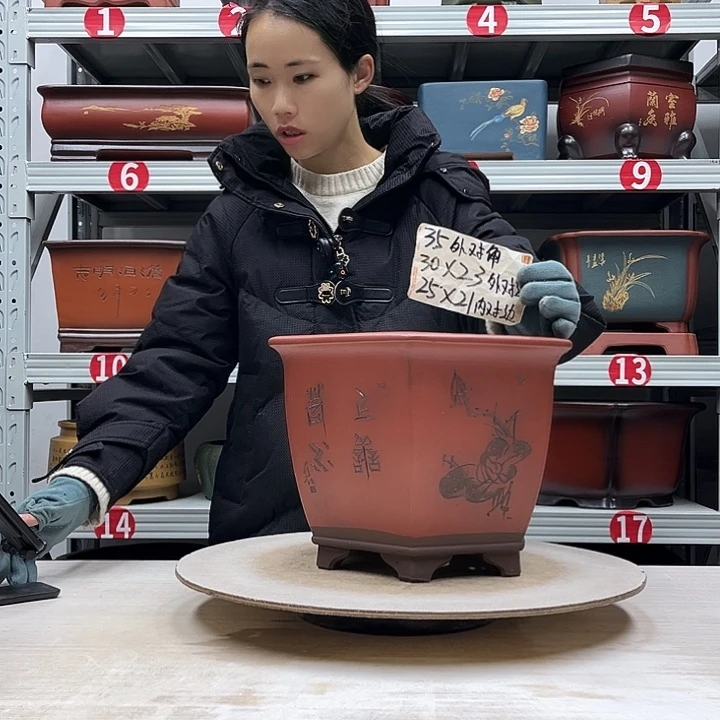 花盆紫砂紫砂花盆