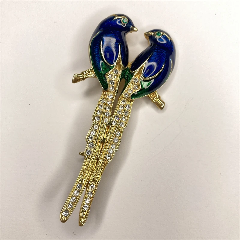 合金胸针 鸟儿胸针1-7【2061230-022】