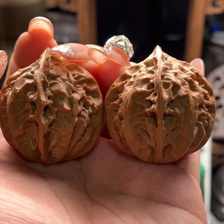 文玩核桃把件楸大胖44