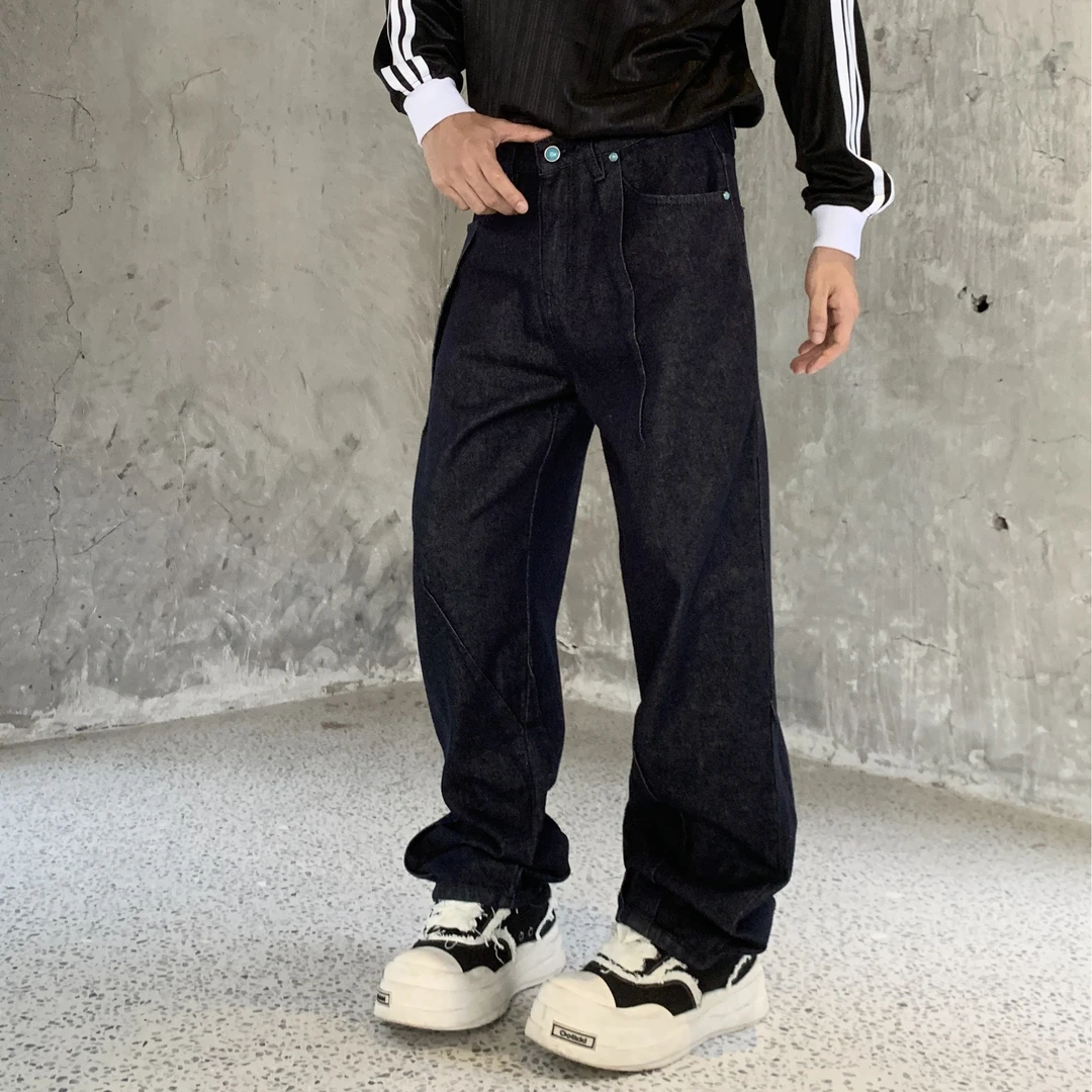 【经典原牛】cleanfit美式水洗复古经典直筒宽松秋冬男女潮牌牛仔裤