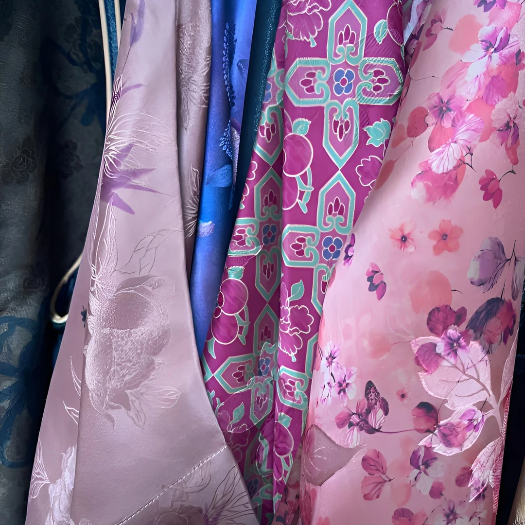 真丝桑蚕丝服饰专拍秒拍链接新中式香云纱