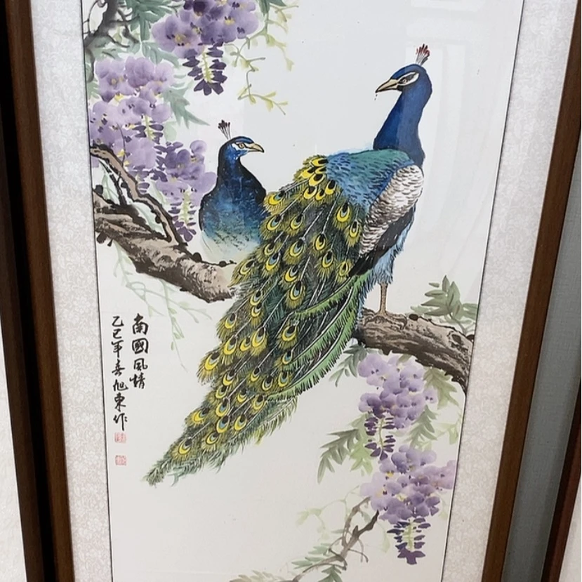 【闪购商品】国画手绘国画带框100.60