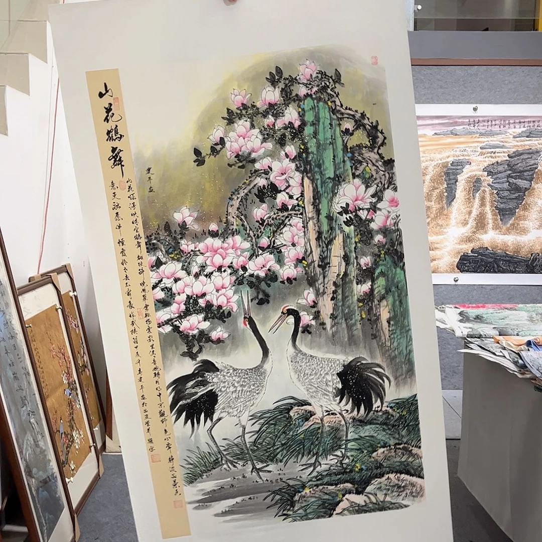 国画TH国画单幅任发