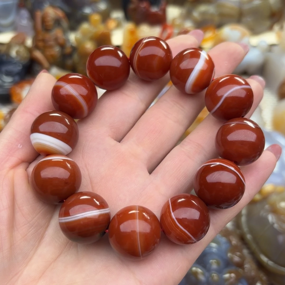玛瑙/玉髓手串未镶嵌
