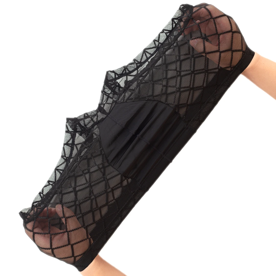 时尚新款男士网状透气四角裤