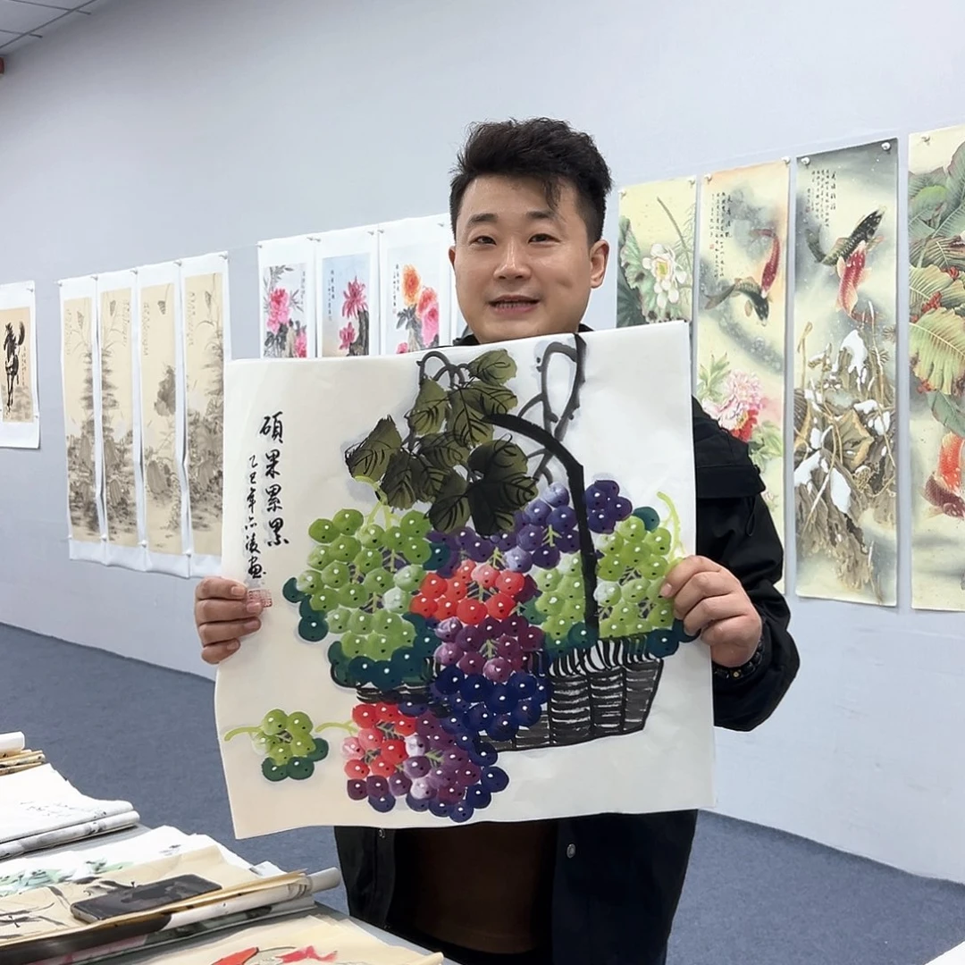 国画国画作品宣纸纯手绘