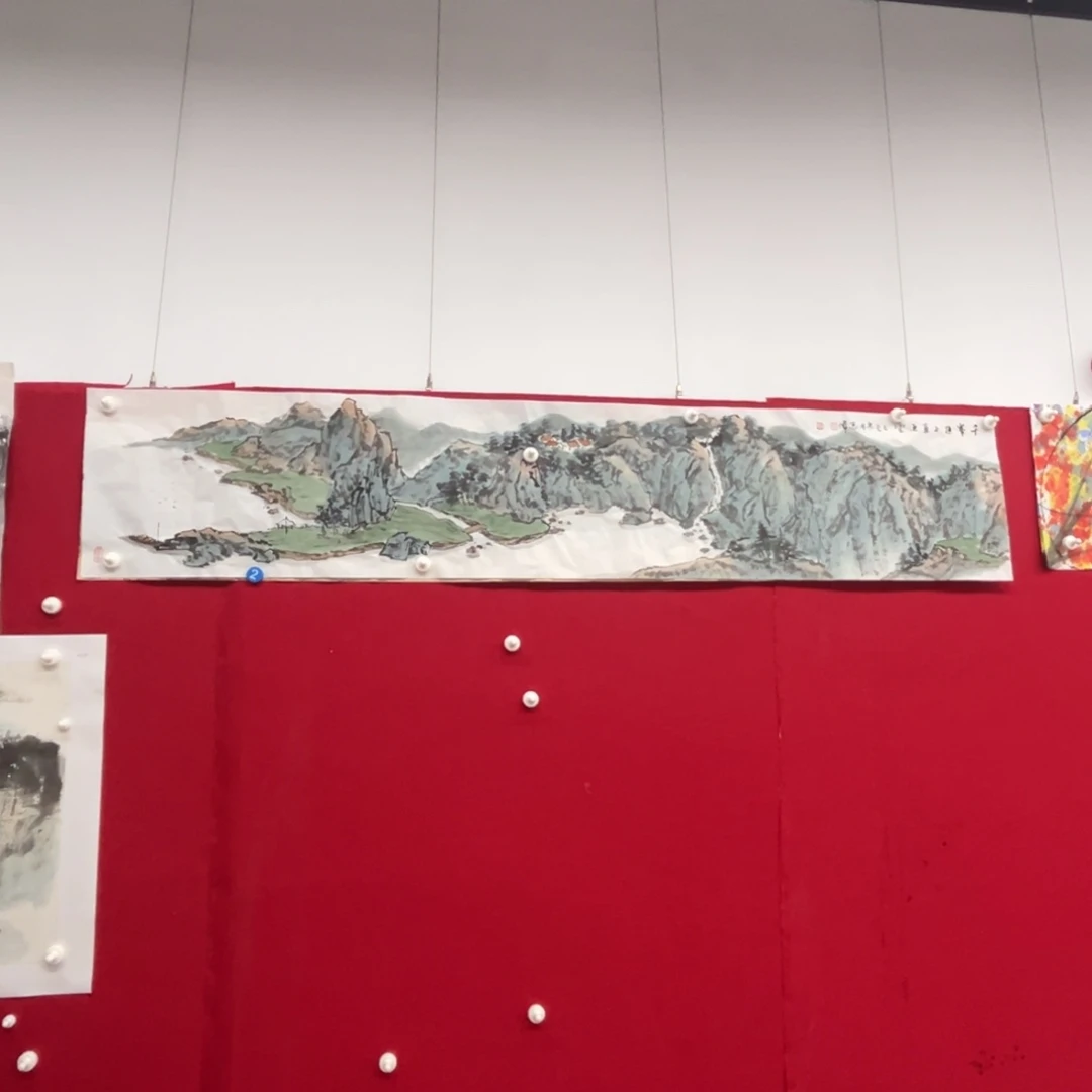 小***乐国画绘画作品多次参加全国