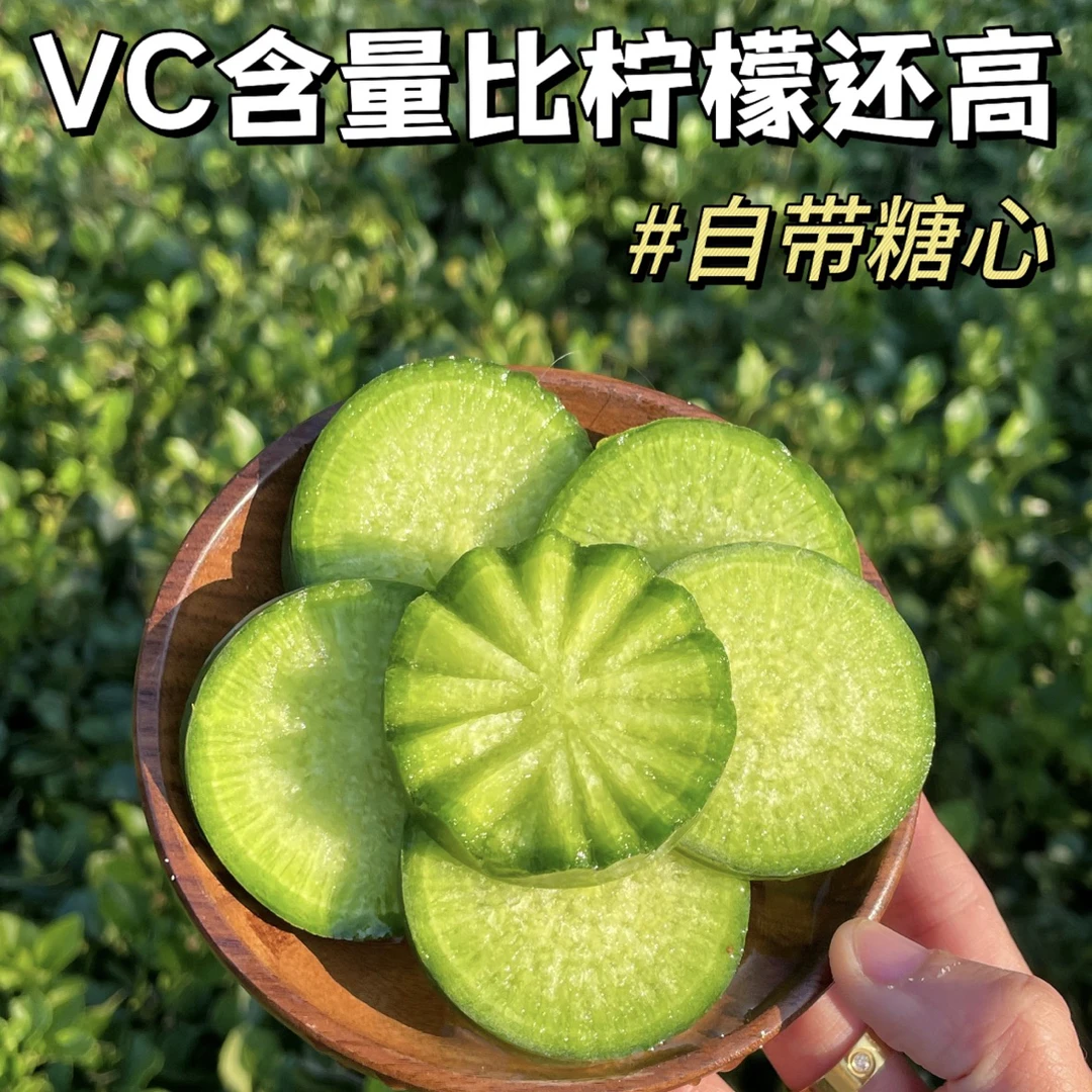 山东新鲜脆甜多汁水果萝卜包邮