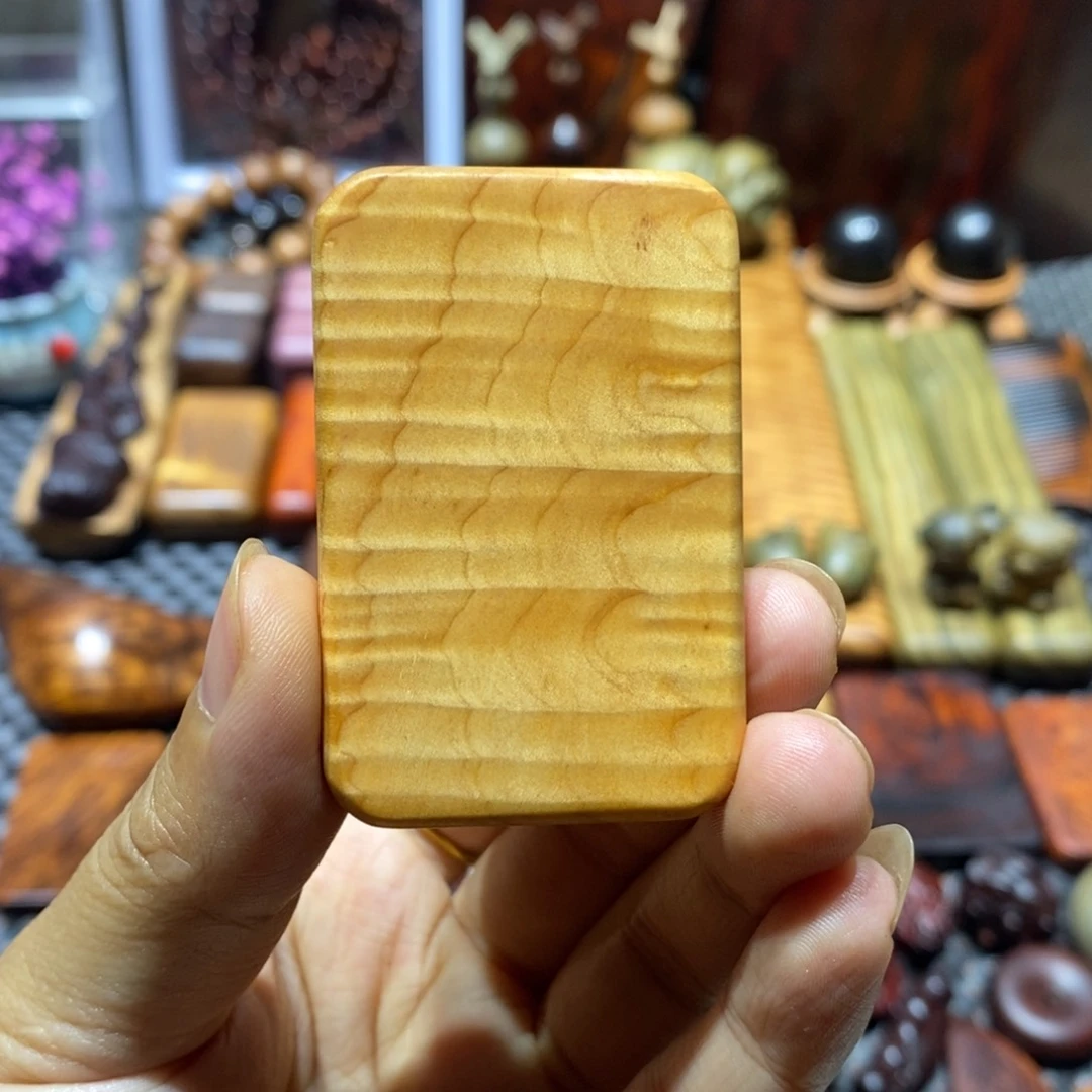 木含***癫崖柏木块一个