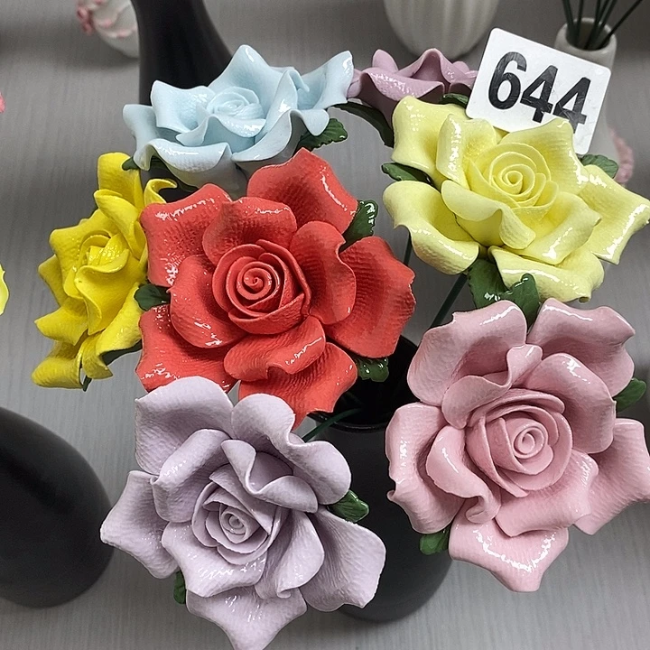 陶瓷陶瓷材料加工7朵