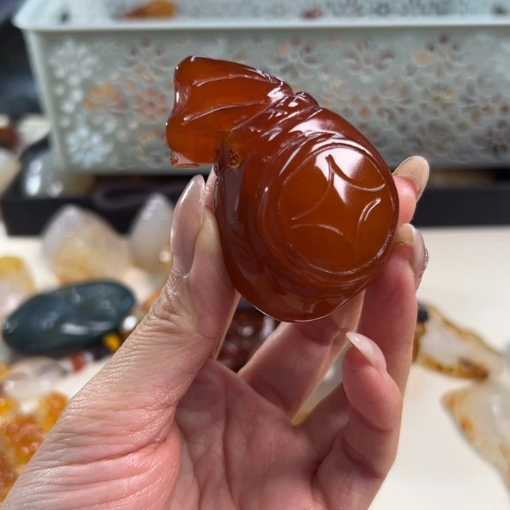 玛瑙/玉髓吊坠(不含链)未镶嵌